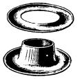 95 c 30-264 Medium Cup Hooks (7/8") 500 ea 8.20 c 10.35 c size listed is tip to flange 30-269 3/4" Eyelet S-Hook (2-1/8") 50 ea 23.00 c.