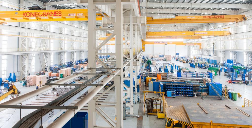 OVERHEAD CRANES CORE OF LIFTING CORPORATE RESPONSIBILITY The Konecranes range of cover almost every lifting application imaginable, from high-quality, basic cranes up to the most advanced and