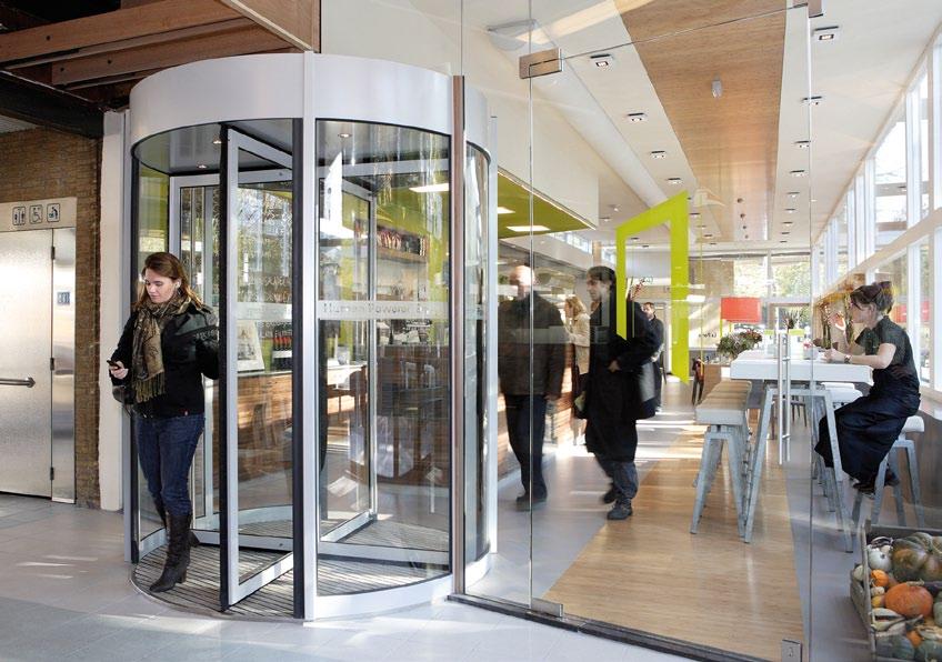 Tourniket Series The Tourniket Series revolving door is the cost effective entrance solution, providing a simple yet dependable airlock, with a range of design and safety features.