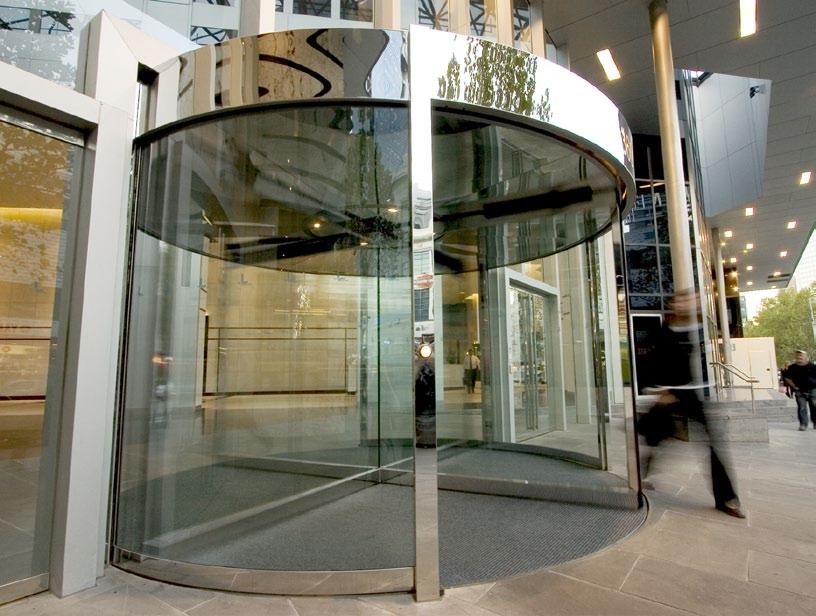 Prestige Entrances Custom built and suitable for all architectural requirements, AGP revolving doors are available in a range of different sizes and finishes.