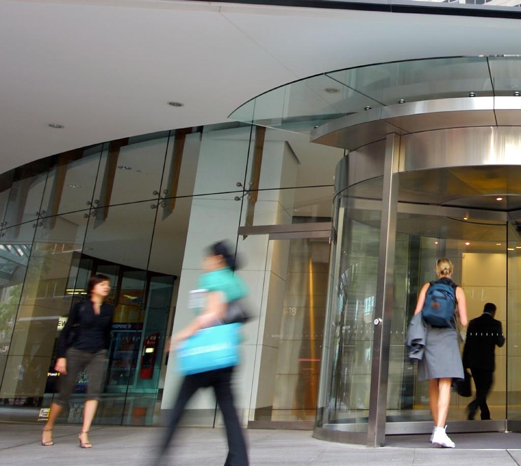 AGP Revolving Doors Why should you choose an AGP revolving door for your building?