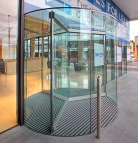 The Duotour and Tourniket Series revolving doors are imported from the worlds leading revolving door manufacturer, Boon Edam.
