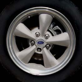 on V6 Standard (64C) 16" Painted Aluminum Wheel w/bright Machined Face Std.