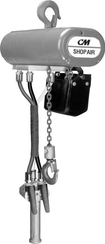 Air Chain Hoist Operating, Maintenance & Parts Manual Follow all instructions and warnings for inspecting, maintaining and operating this hoist.