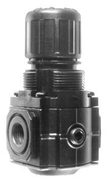 V72G Pressure Relief Valve 1/" and 3/8" Port Sizes Excelon design allows in-line or modular installation with other 72, 73, and 7 Series products.