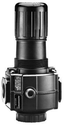 V7G Pressure Relief Valve 3/8", 1/2", and 3/" Port SIzes Excelon design allows in-line or modular installation with other 72, 73, and 7 Series products.