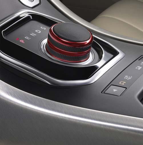 Drive Select Rotary Shifter Upgrade Add a sporty finishing touch to your Evoque interior with a stylish rotary shifter.