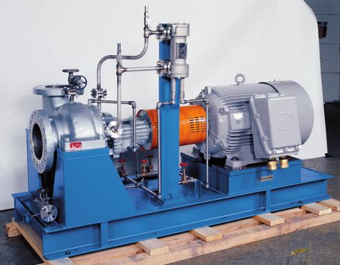 Goulds Model 3700 High Temperature/High Pressure Process Pumps Designed to Meet the Requirements of API-6 th Edition/ISO 13709 Model 3700 Model 3700 End Suction API-6/ ISO 13709 Process Pump Designed