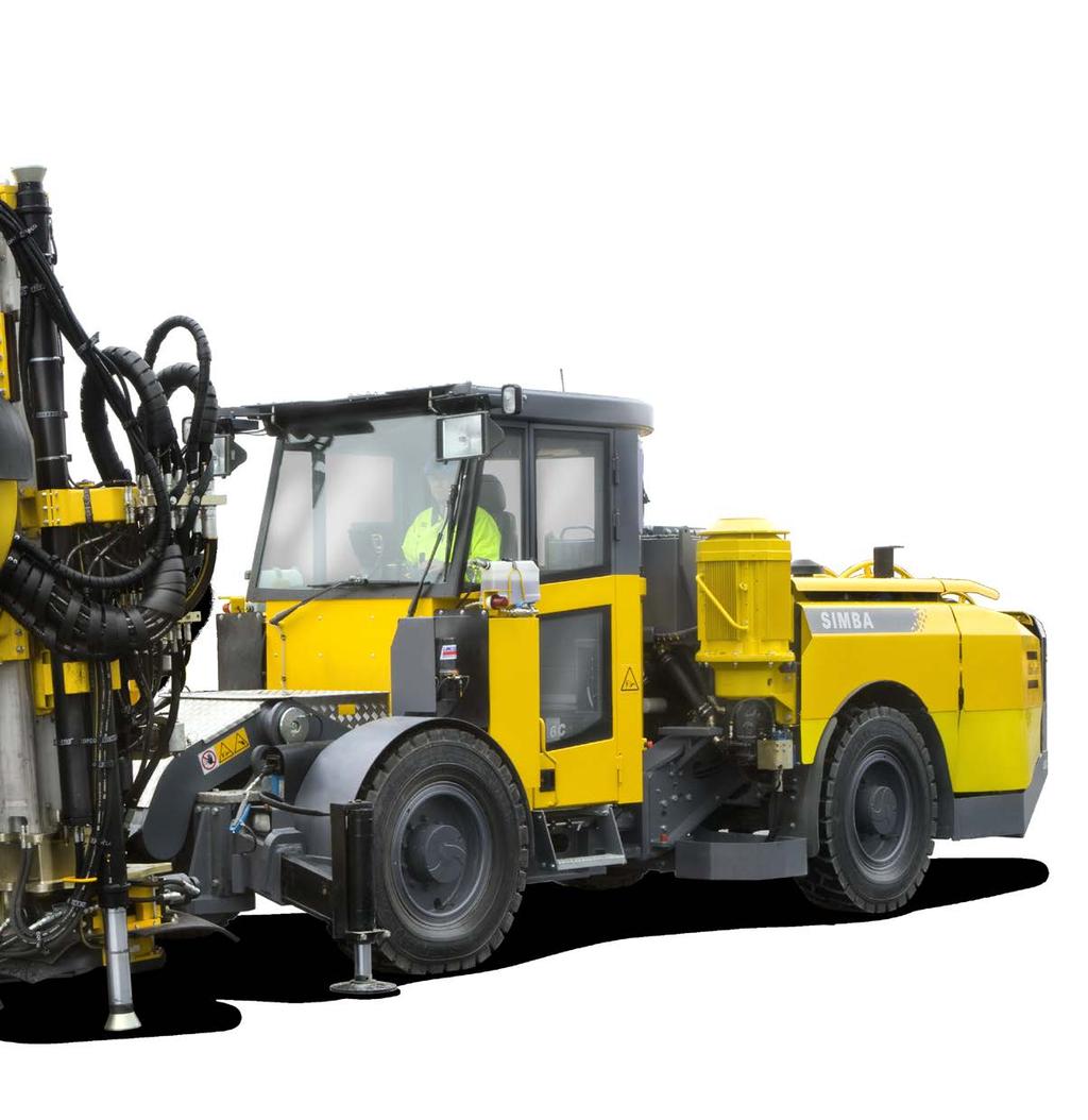The bit changer increases efficiency and keeps the operator at a
