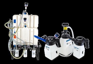 DEDICATED FILTRATION For applications that need regular filtration, or a maintenance location where you bring equipment to be filtered, permanently-mounted filtration improves equipment reliability