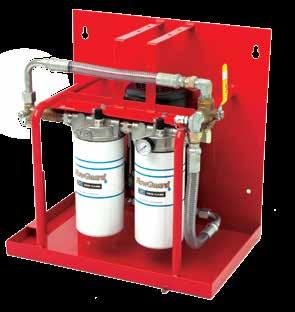 FLUID HANDLING Dedicated Filtration Panel Unit Panel units are ideal for mineral-based industrial fluids in small to medium-sized reservoirs with low flow rates.