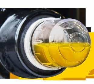 VISUAL OIL ANALYSIS A 360 view of the condition of your oil 3-D BullsEye The 3-D BullsEye, made of a high performance transparent polyamide, allows immediate and accurate visual oil level monitoring
