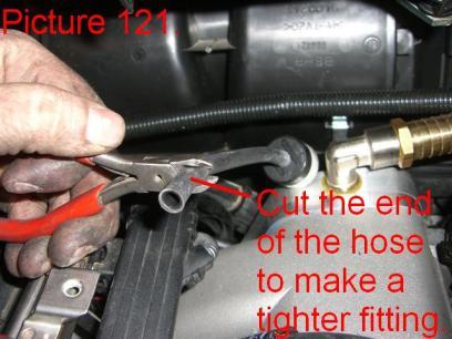 Not all cars have the EGR valve and exhaust flap installed.