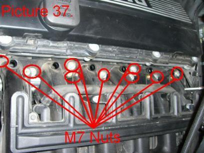 approach it from under the car. Unbolt the manifold M7 nuts using an 11mm socket.