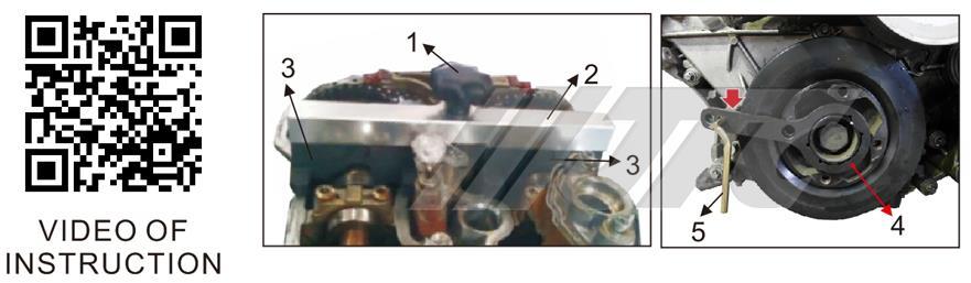 number: 166589004000 Special designed to located and turn the camshaft in