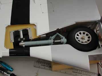 Step 15 Section: Retracts Note that depending on which version of the P-51D Mustang you have purchased, some of the following steps concerning the installation of the retracts and