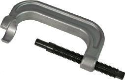 The extended length forcing screw allows you to remove the sleeve without removing the steering rack.