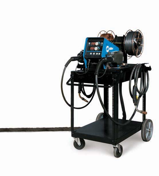 PipeWorx Welding System (Continued) Single or dual wire feeder available with simple operator interface. Wire feed speeds up to 780 IPM.