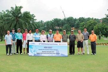 friendly golf game at the Saujana Golf and Country Club. The social programmes ended with dinner at the said Club.