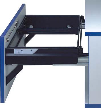 Locking systems. An adaptation to a locking system can be achieved by using the respective lock-catch plates which will be mounted on the sides of the filing frame.