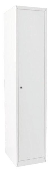 Door Locker Optional assembly 30 Fitted with coat hook to each compartment 189 - Silver (305W only) 1830H x 305W x 455D: 189 1830H x 380W x 455D: 205