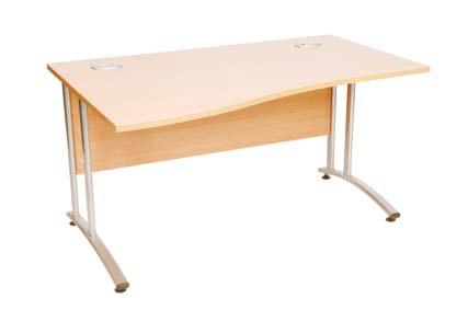 Desk W1600 x D800 RCM140 Cantilever Rectangular Desk W1400 x D800 RCM120 Cantilever Rectangular Desk W1200 x D800 RCM100-6 Cantilever Rectangular Desk W1000 x D600