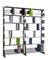 bay library shelving without side panel H 1980 W 1822 D 520