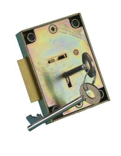 Walsall 1310S 6 Lever Slam Lock - 6 Lever Slam Lock. - Suitable for MOT safes. - 12mm bolt throw.