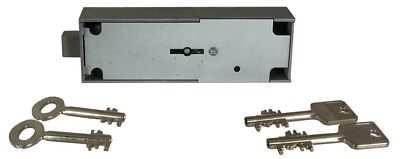 Bank Lock: 4-lever with 2 keys each Model # NRMS5367 Wittkopp