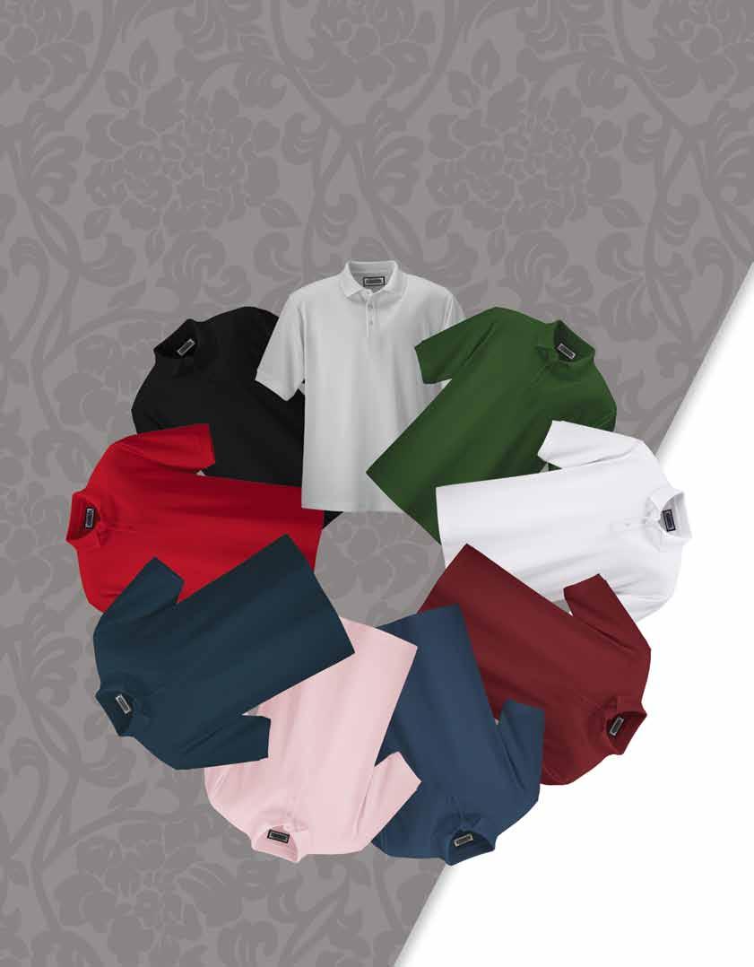 Our best selling polo now available in both regular fit and generous fit 8.