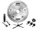 ENGINE BUILDING AIDS PROFESSIONAL DEGREE WHEEL / ADJUSTABLE ABLE POINTER Excellent professional degree wheel Adapter kit allows engine builder to spin wheel independent of the engine 41720 1 10"