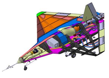 A. Clarke, A. Yarf-Abbasi, C. P. Lawson & J. P. Fielding The mass, centre of gravity, and performance have stabilised and will allow the aircraft to fly useful experimental flights, including that shown in Fig.
