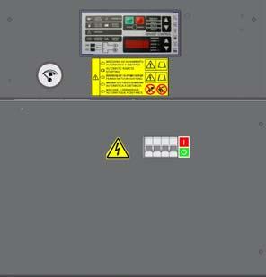 OPTIONAL: Automatic starting Automatic Transfer Switch in a separate box Fuel level