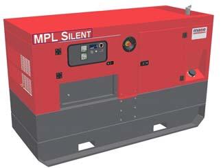MPL series S MPL 33S Max Power 33 kva MPL 44S Max Power 44 kva Standard version Site tow 250 lt.