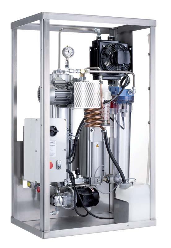 STAUFF Systems Overview Mini Water Vac Type SMWV Product Description The Mini Water Vac is a designated oil purification unit which can be applied directly to various types of machine reservoirs.