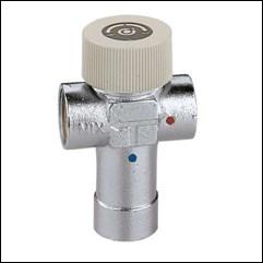 THERMOSTATIC MIXING VALVES Adjustable anti-scald thermostatic mixing valve, Dezincification resistant alloy body. Max. working pressure: 14 bar (static) Max working pressure: 5 bar (dynamic) Max.