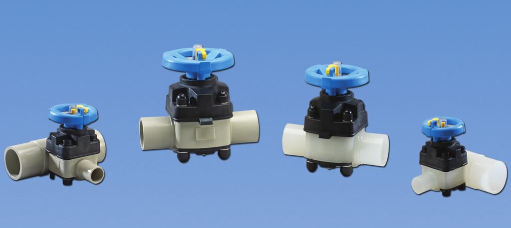 High Purity Valves T-342 and T-343 Diaphragm Valves Valves are clean room produced, assembled and packaged