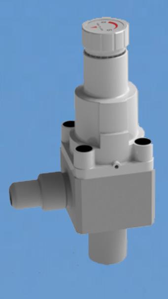 Seals: non-wetted FKM Valve Outlet: 1/4, 3/8 and 1/2 in flare or