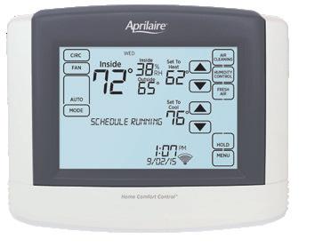 are designed to give homeowners complete control over their installed Aprilaire products and improve the quality of their home s indoor air.