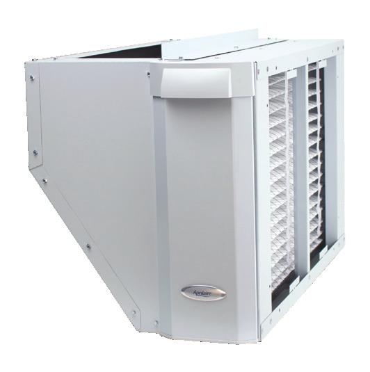 Model 210 Model 216, 213CBN, 213 Inlet Return Duct Connection (Top View) without door B C A Front D The Models 1610 and 1620 are designed for easy installation in upflow HVAC systems with right or