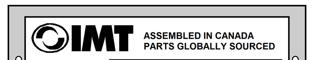 INTRODUCTION The purpose of this manual is to familiarize yourself with an IMT axle.