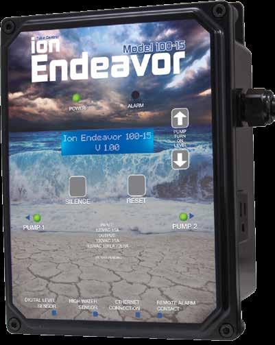 Controllers Ion Endeavor Smart Controller and Sensors Three model options First of a kind 11 or 2 volt