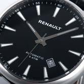 Marking: Renault on the dial background and on the clasp.