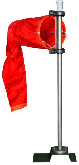 -8061U-0-ON-SSP-A-SM UNLIGHTED WITH STAINLESS STEEL POLE AND STAND MOUNT The -806 with stainless steel 316L pole SSP is recommended for marine offshore use. This is a safe area wind cone.