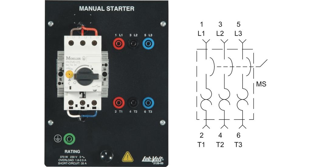 Figure 1-9. Manual Starter, Model 3126. Figure 1-10. Cam Switch, Model 3140.