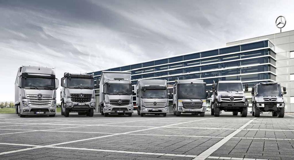 As a global leader of heavy trucks, Mercedes-Benz sets it s elf ambitious targets: Standards define quality and reliability.