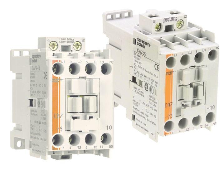 Economy and selection Four different contactor families provide a wide variety of contactor sizes, one for practically every horsepower increment!