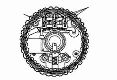ENGINE AC GENERATOR 11-57 6EN1774 NOTES FOR DISASSEMBLY SEPARATION OF STATOR AND FRONT CAP (1) Insert the screwdriver into the gap between front cap and stator to separate the front cap from the