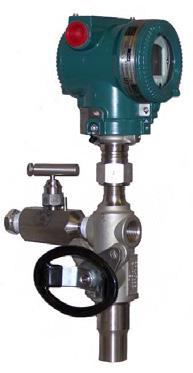 Pressure Applications TBV valve ICS is also a complete solution for pressure measurement. It can be combined with gauge applications where true process isolation is desired.