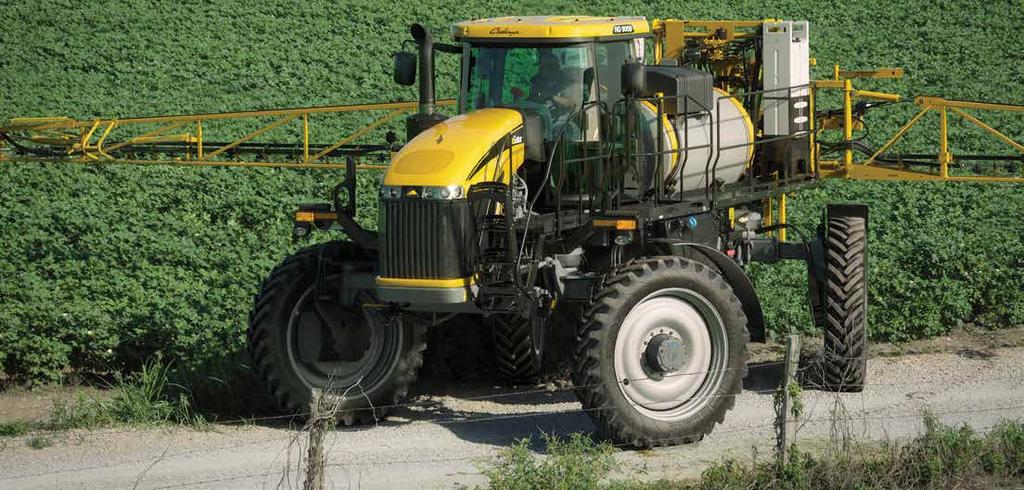 GatorTrak GATORTRAK : THE MOST CROP-FRIENDLY WAY TO STEER With covetioal two-wheel steerig, some sprayers are like big, lumberig diosaurs, rollig through loopig turs ad leavig four garly track marks